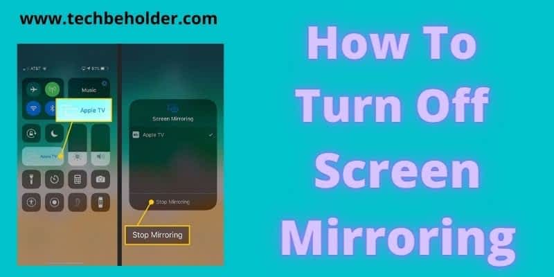 How To Turn Off Screen Mirroring On Ios, How To Turn Off Screen Mirroring Ios 14 8