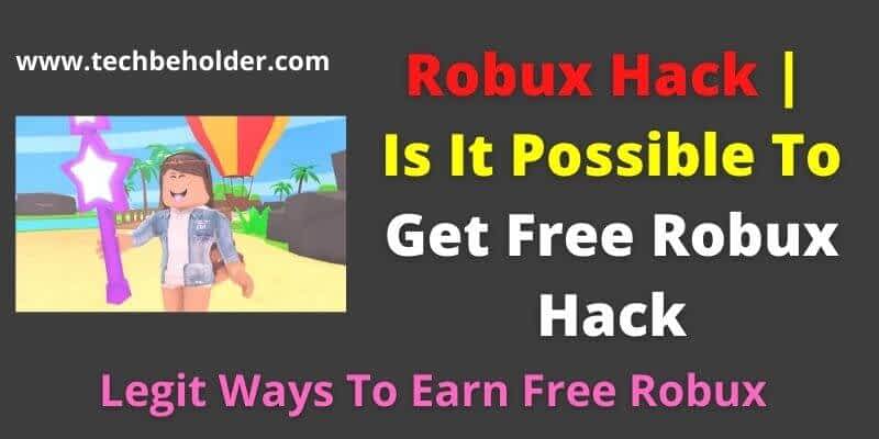 Get Free Robux Hack